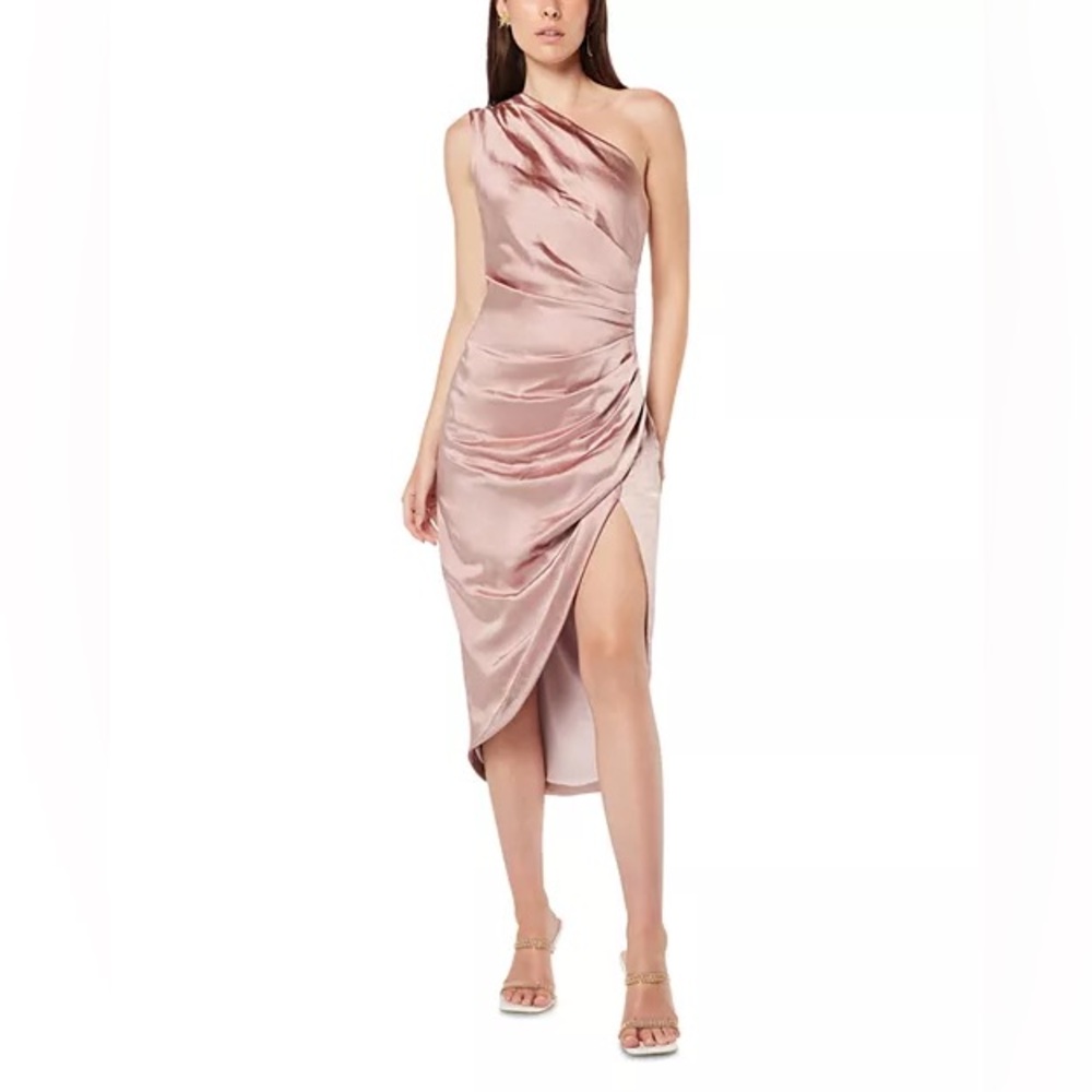 NWT Cassini One-Shoulder Dress